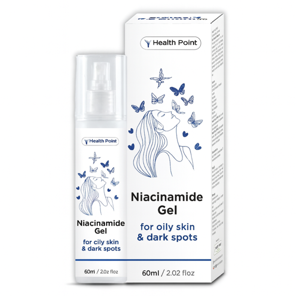 Health Point Best Niacinamide Gel in Pakistan 3D bottle with box, dermatologist trusted