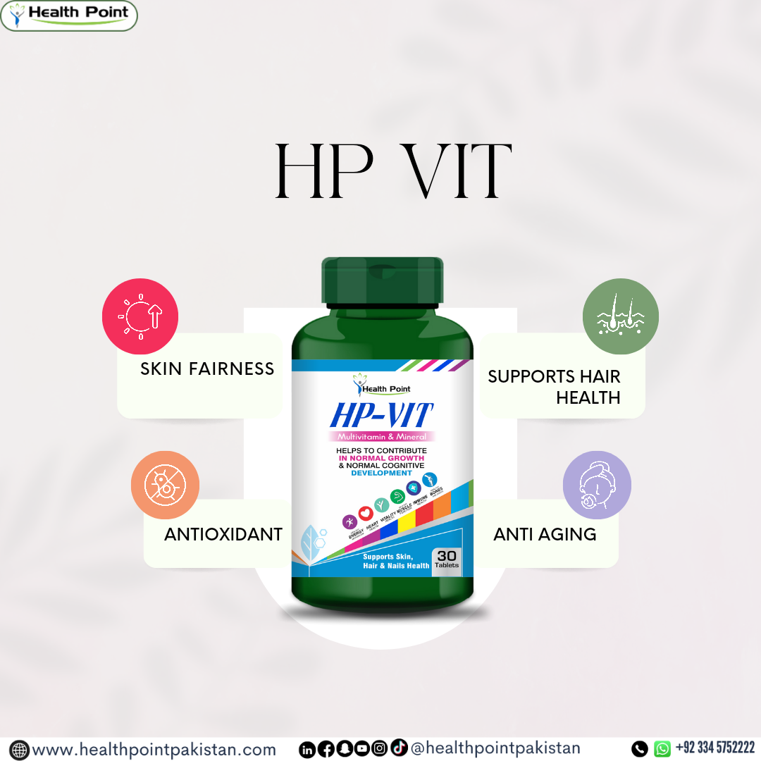 HP-Vit Multivitamin & Mineral Tablets – Best Multivitamin for Health & Wellness in Pakistan