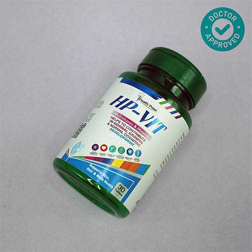 HP-Vit Multivitamin & Mineral Tablets – Best Multivitamin for Energy, Immunity & Skin Health in Pakistan