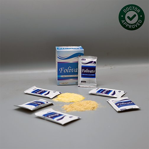 Folivate Sachet - Affordable Myo-Inositol & Folic Acid Supplement for PCOS Support in Pakistan