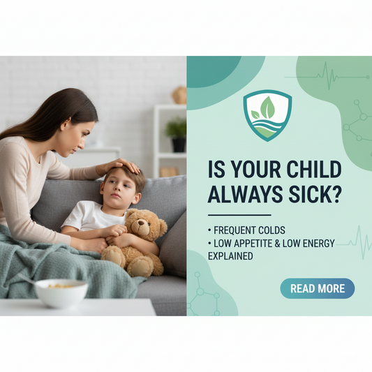 Is Your Child Always Sick? Frequent Colds, Low Appetite & Low Energy Explained