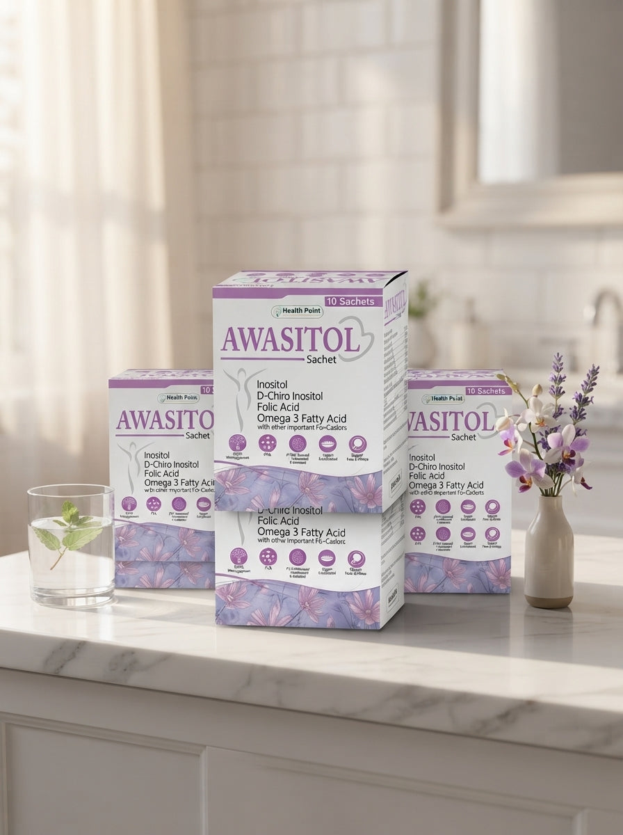 Awasitol PCOS Support Bundle - 3 Packs | Best PCOS Supplement in Pakistan for Hormonal Balance & Fertility
