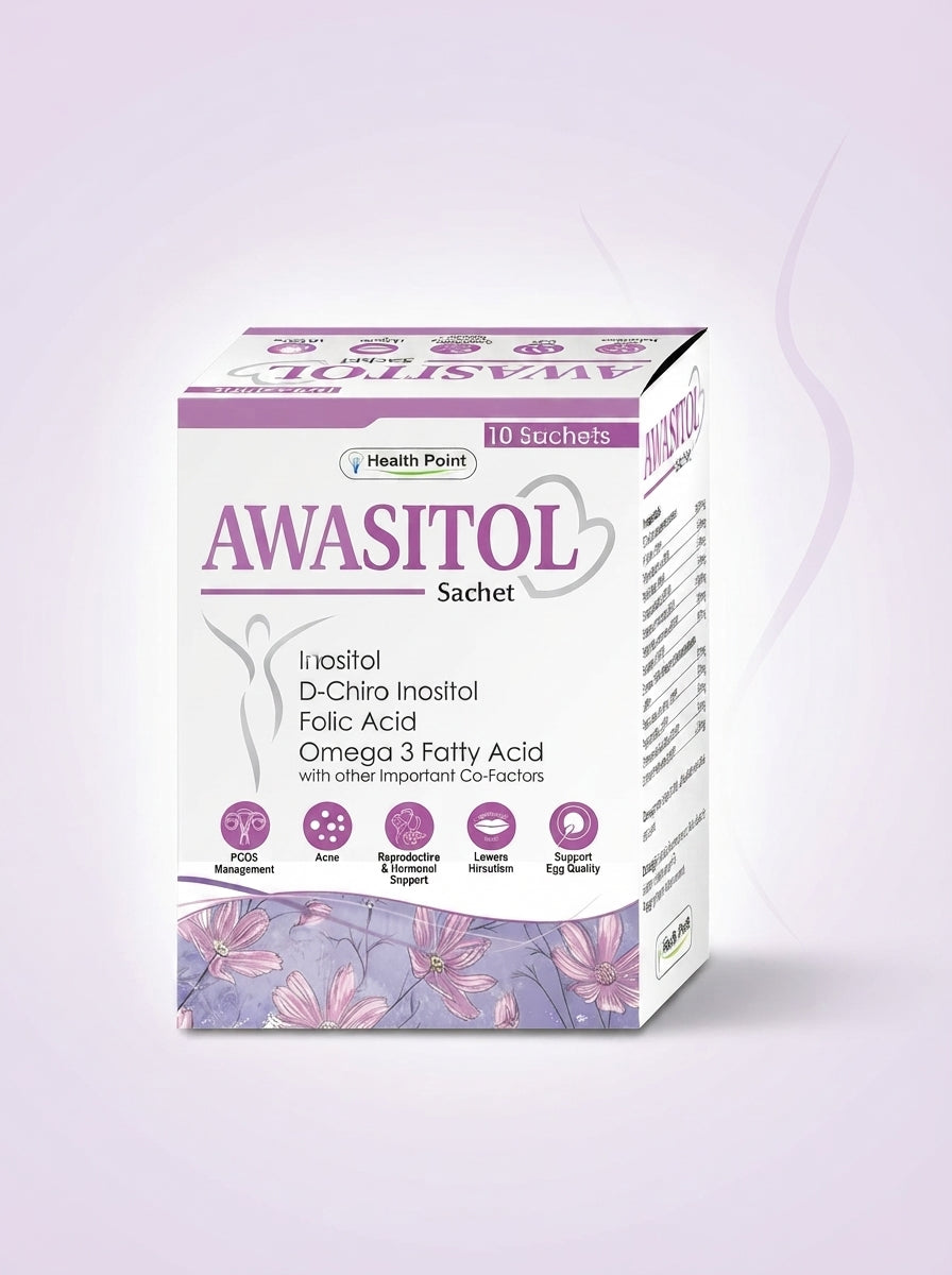 Awasitol Sachet | Best PCOS Supplement in Pakistan | Myo-Inositol & D-Chiro Inositol