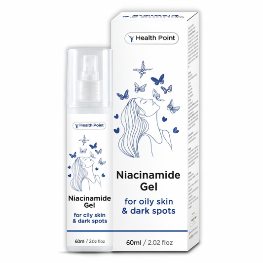 Health Point Best Niacinamide Gel in Pakistan 3D bottle with box, dermatologist trusted