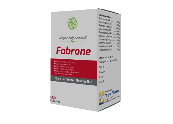 Fabrone Capsules (Blood Purifier For Glowing Skin )