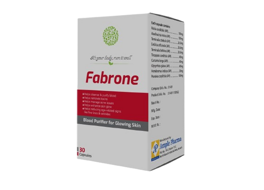 Fabrone Capsules (Blood Purifier For Glowing Skin )