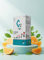 Gz Drops box with orange – vitamin C and zinc for baby immunity