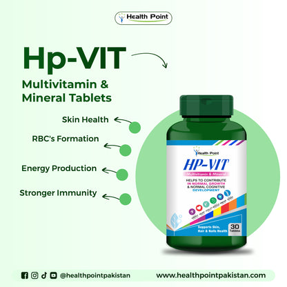 Daily multivitamin supplement in Pakistan for stronger immunity, energy production, skin glow and RBC formation