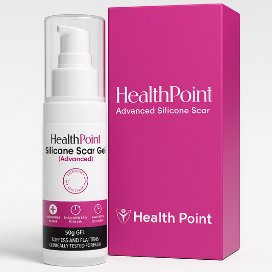 Best scar gel in Pakistan Health Point Advanced Silicone Scar Gel non greasy, fragrance free with proven scar reduction