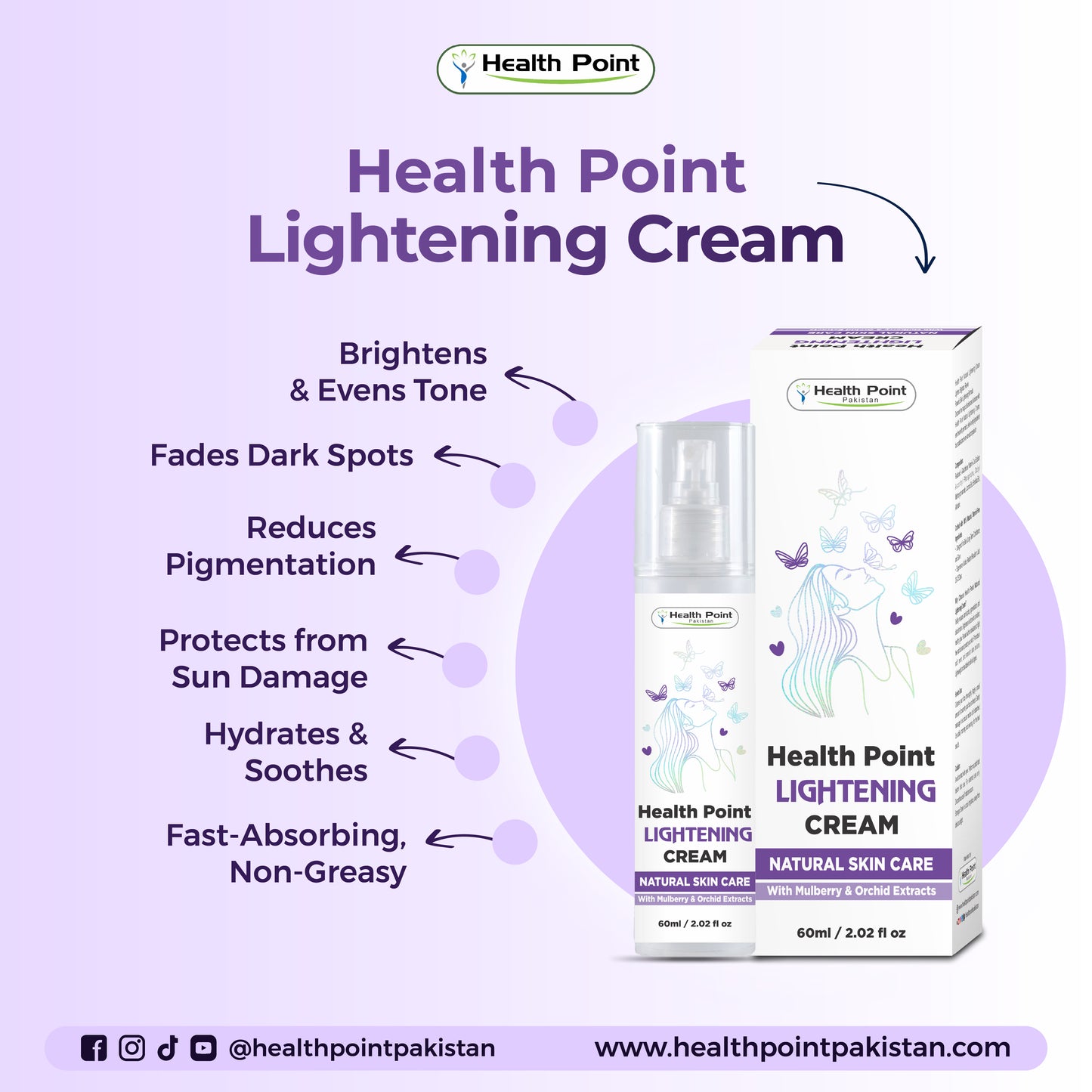 Skin Whitening Cream in Pakistan to Fade Dark Spots and Acne Scars for Radiant Glow