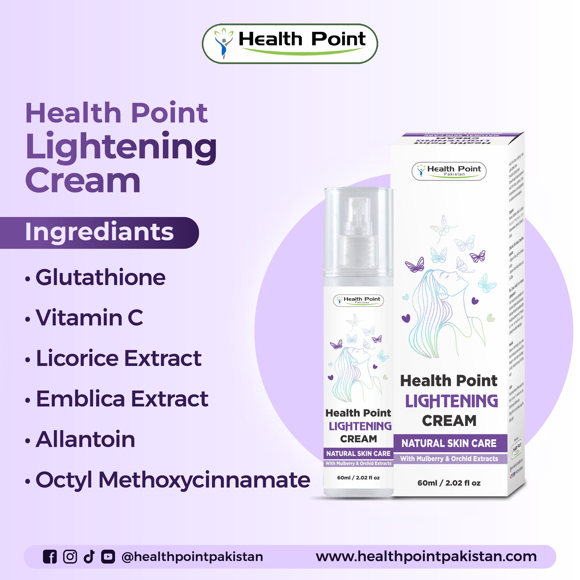 Licorice Extract and Emblica Whitening Cream – Natural Ingredients for Even-Toned Skin in Pakistan