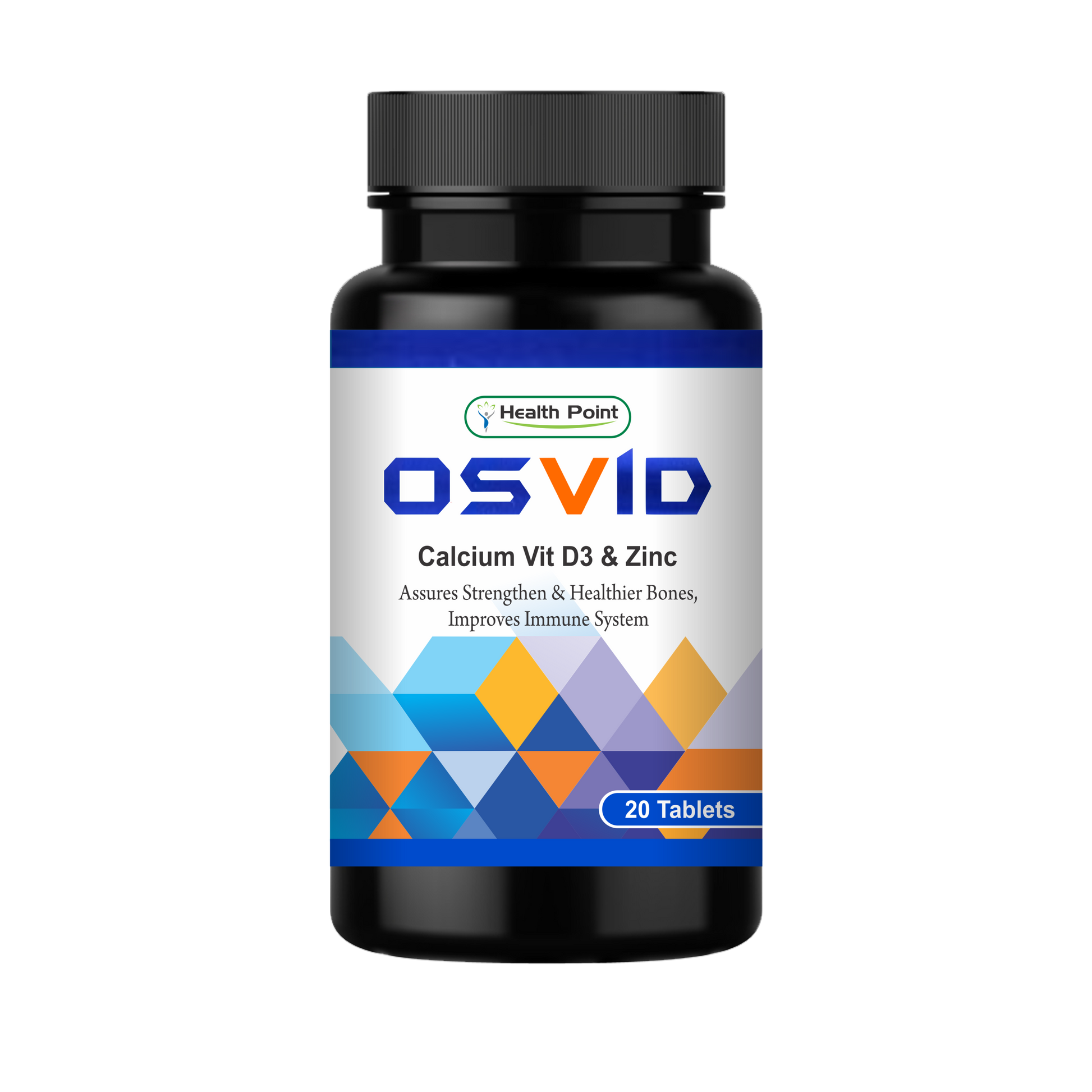 Bottle of Health Point's OSVID Tablets