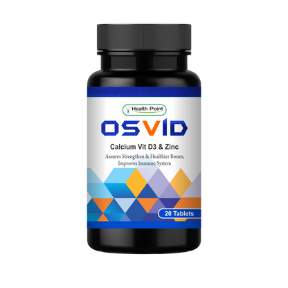 Bottle of Health Point's OSVID Tablets