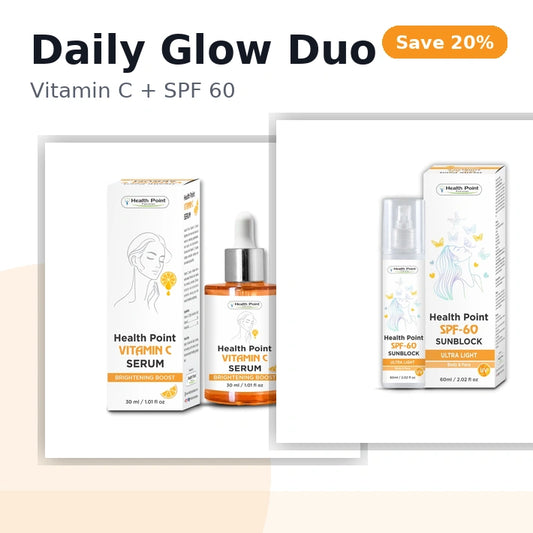 Best Vitamin C + Sunblock Duo in Pakistan | Daily Glow SPF 60