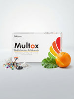 Multox multivitamin product display – best daily multivitamin in Pakistan