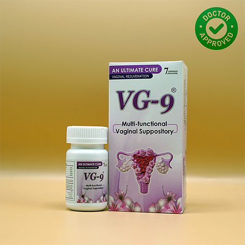 Best Vaginal Tightening & Infection Treatment - VG9 Suppository in Pakistan (With Quercus infectoria)
