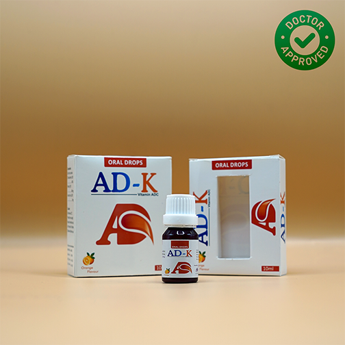 Ad-K Drops | Vitamin D, Retinol & Ascorbic Acid for Infants – Health Point Pakistan