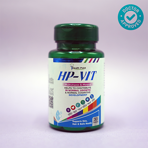 HP-Vit Multivitamin & Mineral Tablets – Best Multivitamin for Energy, Immunity & Skin Health in Pakistan