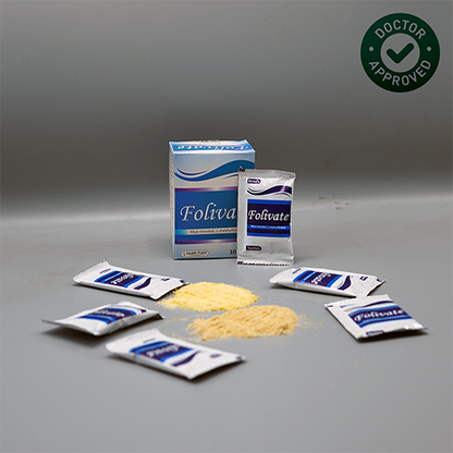 Folivate Sachet - Affordable Myo-Inositol & Folic Acid Supplement for PCOS Support in Pakistan