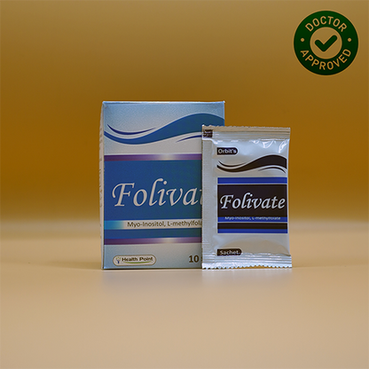 Folivate Sachet - Affordable Myo-Inositol & Folic Acid Supplement for PCOS Support in Pakistan