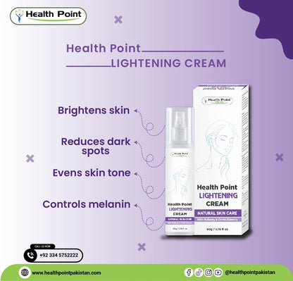 Lightening cream benefits