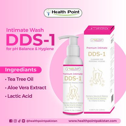 DDS1 Intimate Wash | Best Vaginal Wash in Pakistan for pH Balance & Hygiene