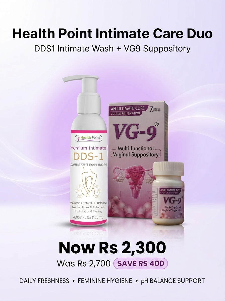 Health Point Intimate Care Duo – DDS1 Intimate Wash + VG9 Suppository