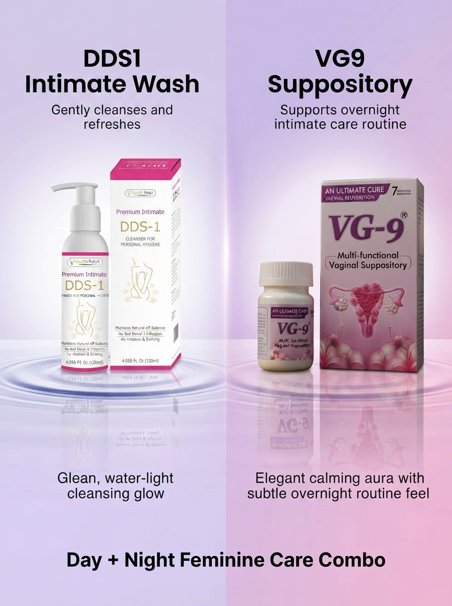 Health Point Intimate Care Duo – DDS1 Intimate Wash + VG9 Suppository