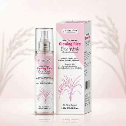Health Point Rice Face Wash | Alpha Arbutin Brightening 100ml