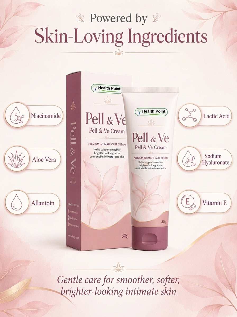 Pell & Ve Intimate Care Cream for Women – Brightening & Firming Support
