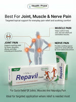Repavil Cream for joint, muscle and nerve pain relief