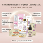 Health Point Rice Glow Bundle trust image with brighter looking skin hydration care and bundle value