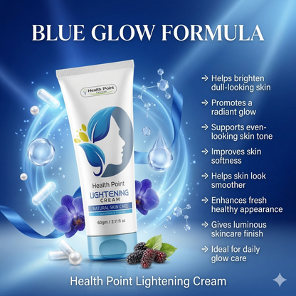 Top lightening cream in Pakistan by Health Point for visible skin glow and brightness