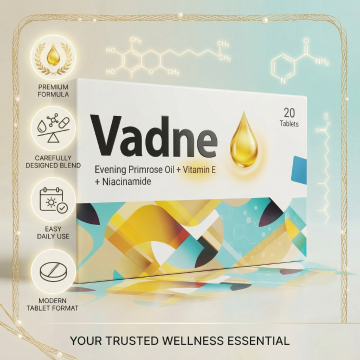 Vadne Tablets premium quality formula trust image for supplement product page in Pakistan